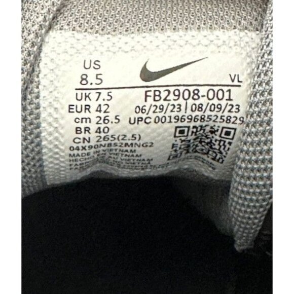 Nike‎ Force Trout 9 Pro Black Molded Baseball Cleats FB2908-001 NWOT Men's 10.5 - Picture 5 of 16